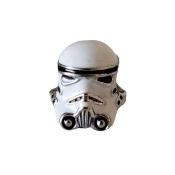 Brand New Retired Pandora × Star Wars LFL Stormtrooper Helmet Charm - Picture 1 of 16
